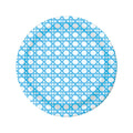 10" BLUE CANE HEAVY-DUTY PAPER PLATES