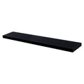 100cm Black Modern Floating Shelf
