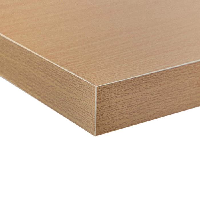 100cm Brown Modern Floating Shelves - Pack of Three