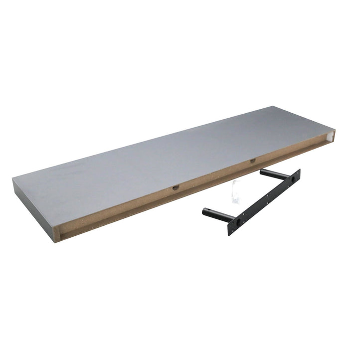 100cm Grey Modern Floating Shelf