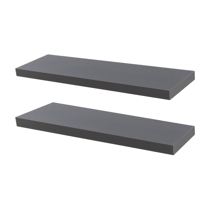 100cm Modern Floating Shelves - Pack of Two