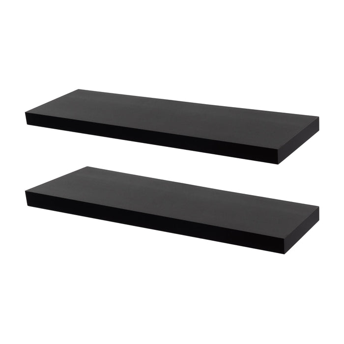 100cm Modern Floating Shelves - Pack of Two