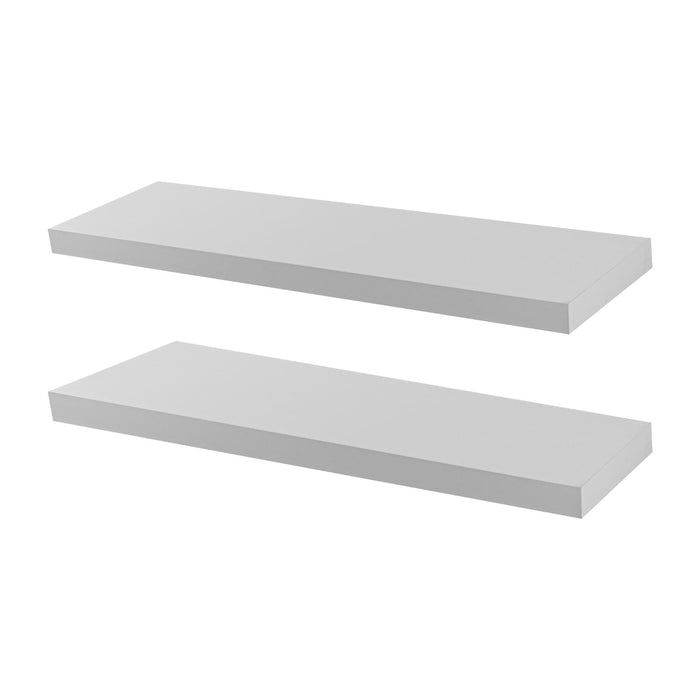 100cm Modern Floating Shelves - Pack of Two