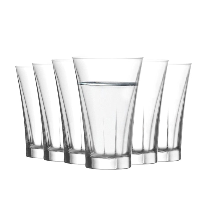LAV 6 Piece Truva Vintage Liqueur Glasses Set - 100ml