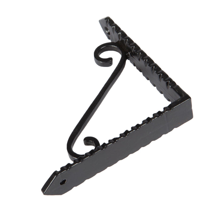105mm Notched Scroll Iron Shelf Bracket