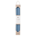 12" PRAIRIE BLUE TAPERS, 2 PK
