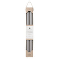 12" STONE GREY TAPERS, 2 PK
