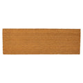 120cm x 40cm Brown Coir Double Door Mat
