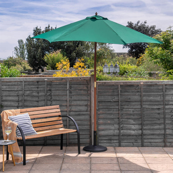 12kg Black Concrete Garden Parasol Base