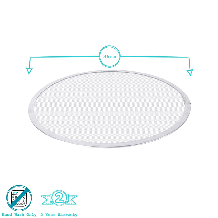 14" Aluminium Pizza Screen