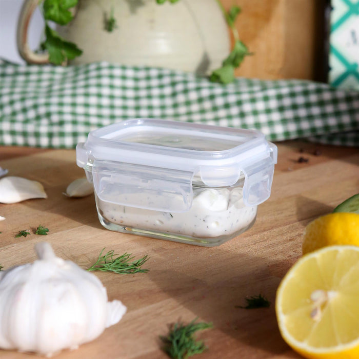 150ml Glass Food Storage Container with Lid