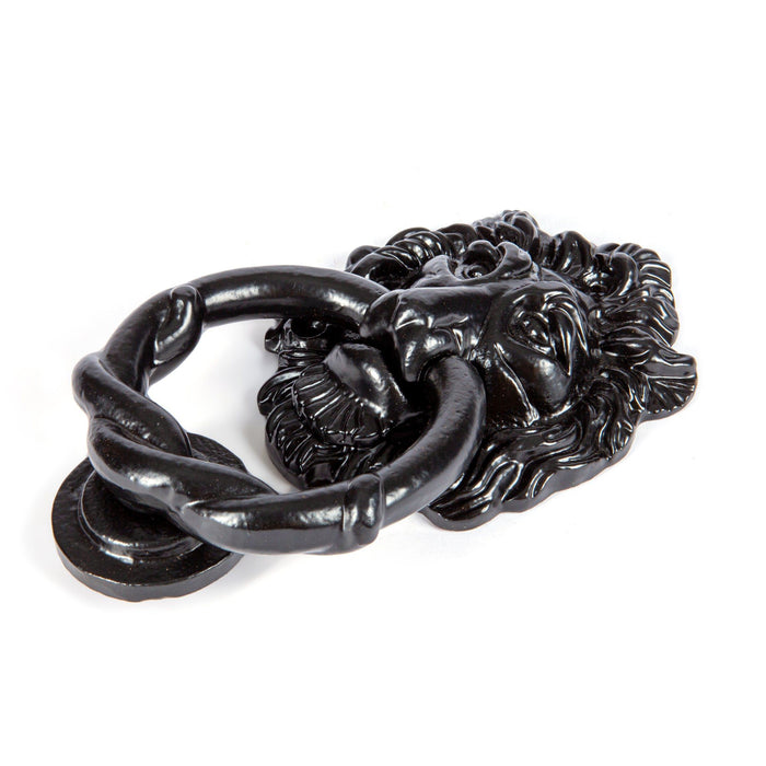 150mm Black Lion Head Door Knocker