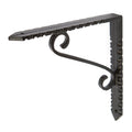 150mm Notched Scroll Iron Shelf Bracket