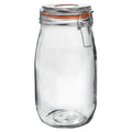 1.5L Air tight Classic Glass Storage Jar + Four Free Coloured Seals