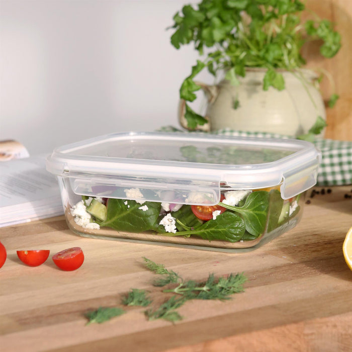 1.5L Glass Food Storage Container with Lid