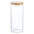 1.5L Scandi Storage Jar with Wooden Lid - By Argon Tableware