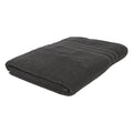 160cm x 90cm Charcoal Cotton Super Bath Sheet