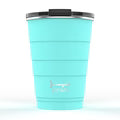 16oz PIRANI INSULATED TUMBLER, PARADISE BLUE