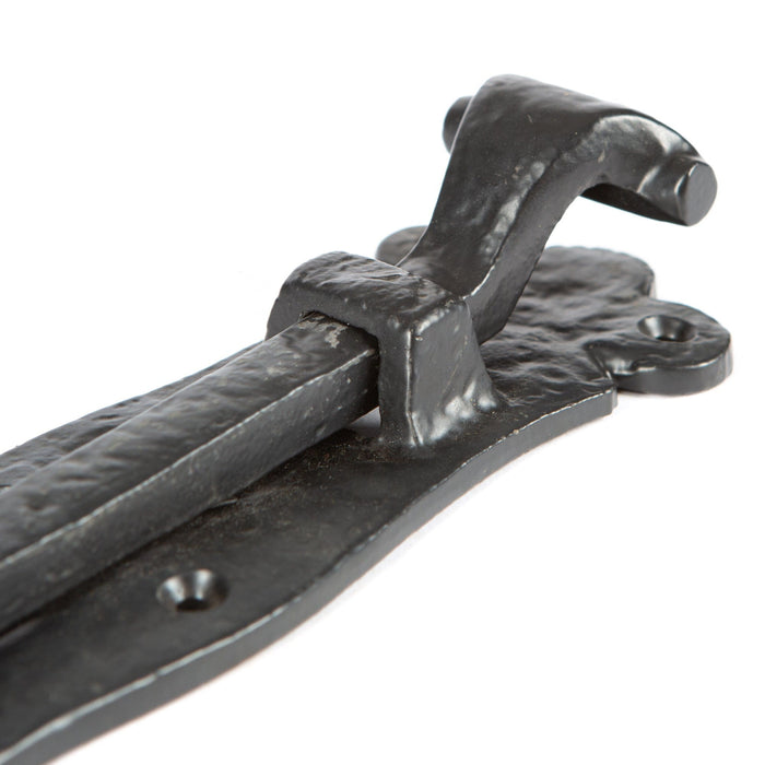 185mm Black Straight Antique Fish Tail Surface Bolt