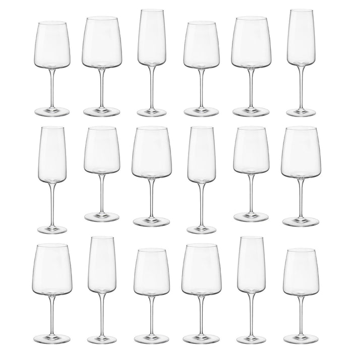 18pc Nexo Glass Stemware Set