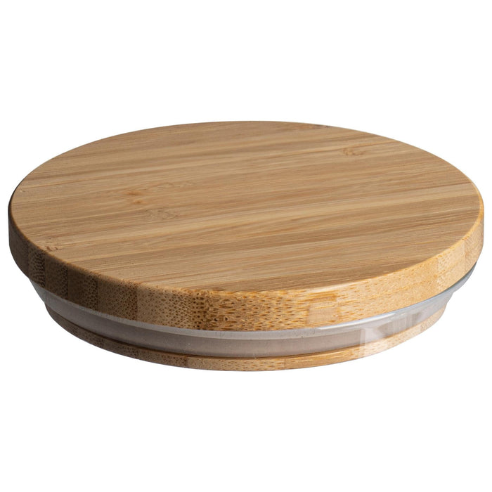 1L Scandi Storage Jar with Wooden Lid