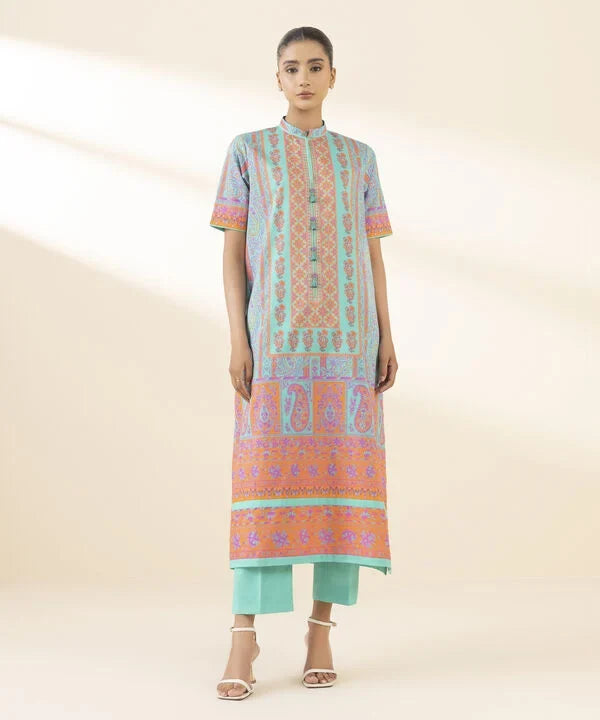 2 Piece - Printed Lawn Suit
