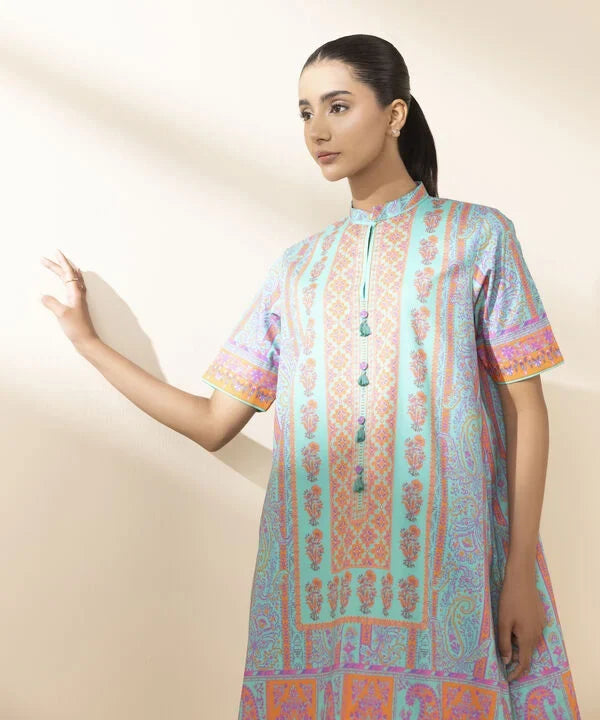2 Piece - Printed Lawn Suit