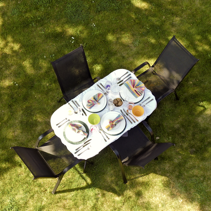 2 piece Sussex Black Garden Armchairs