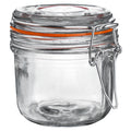 200ml Air Tight Overnight oats Classic Glass Storage Jar + Four Free Coloured Seals