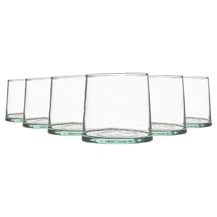 200ml Merzouga Recycled Tumbler Glasses - Pack of Six