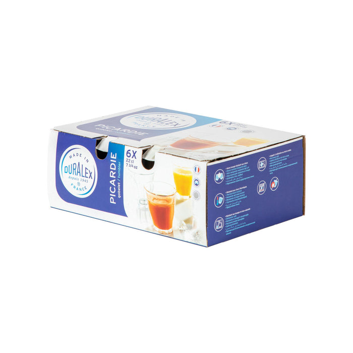 200ml Picardie Tumbler Glasses - Pack of Six