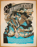 2011 Bright Eyes & Built to Spill Concert Poster by Guy Burwell