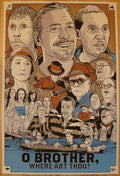 2011 "O Brother, Where Art Thou?" - Movie Poster by Budich