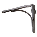 205mm Curved Iron Shelf Bracket