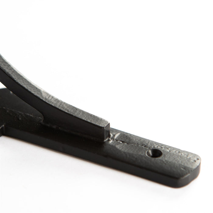 205mm Curved Iron Shelf Bracket