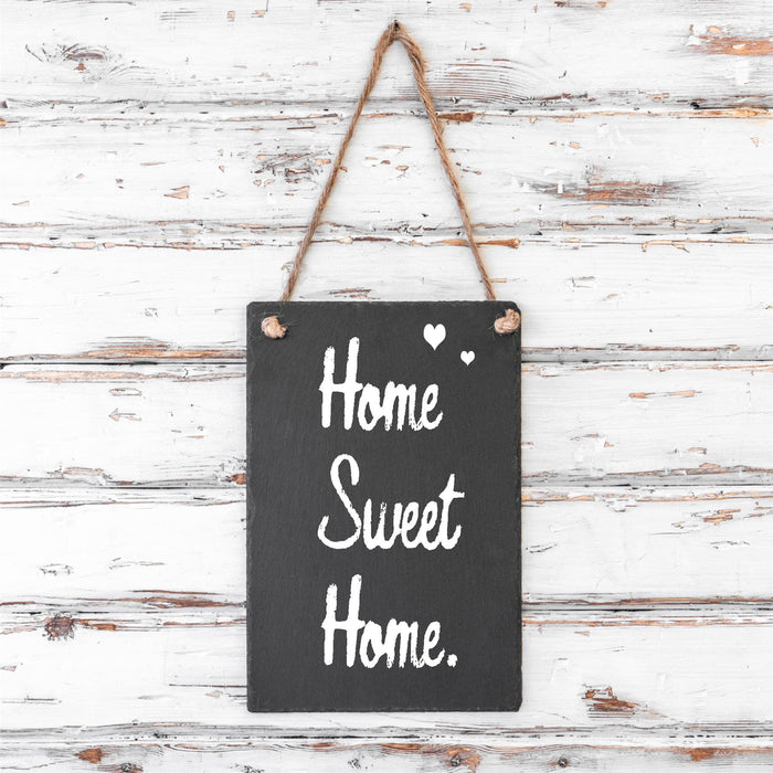 20cm x 30cm Rectangle Slate Hanging Notice Board