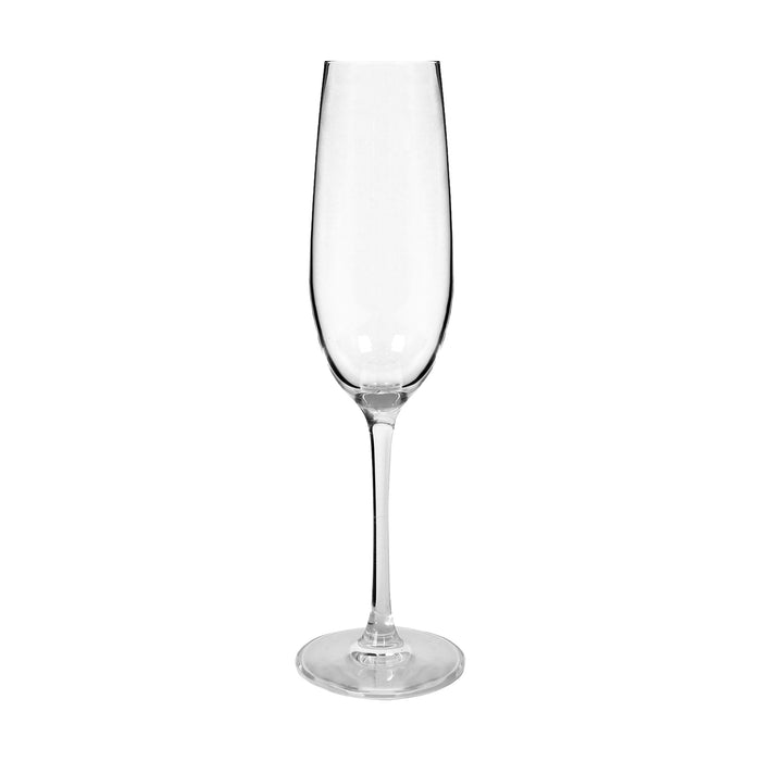 210ml Mayfair Crystal Champagne Flutes - Pack of 6