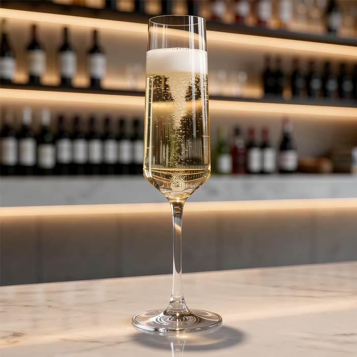 210ml Soho Crystal Champagne Flutes - Pack of 6
