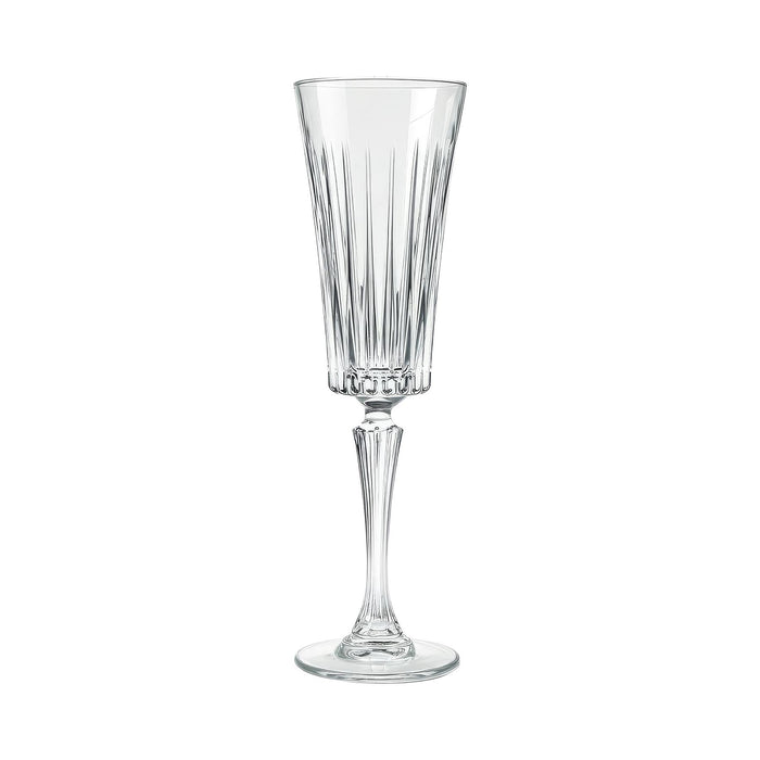 210ml Timeless Crystal Glass Champagne Flutes - Pack of Six