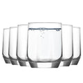 215ml Diamond Tumbler Glasses - Pack of Six