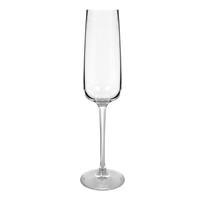 230ml Knightsbridge Crystal Champagne Flutes - Pack of 6