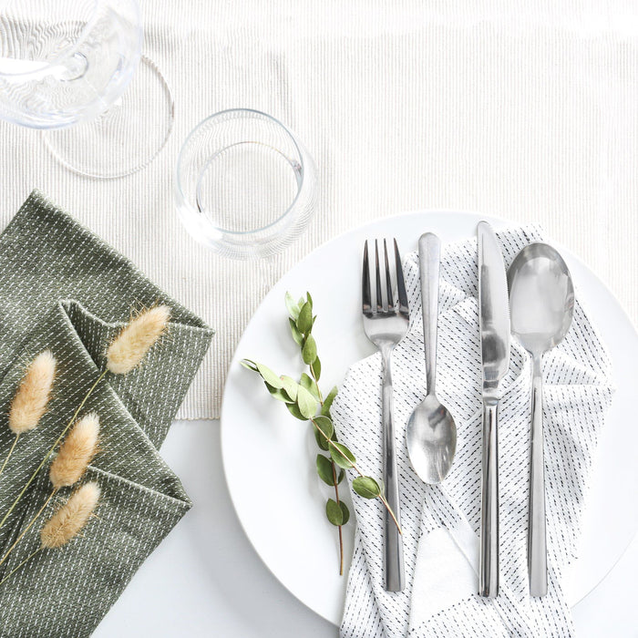 24pc 18/0 Stainless Steel Cutlery Set