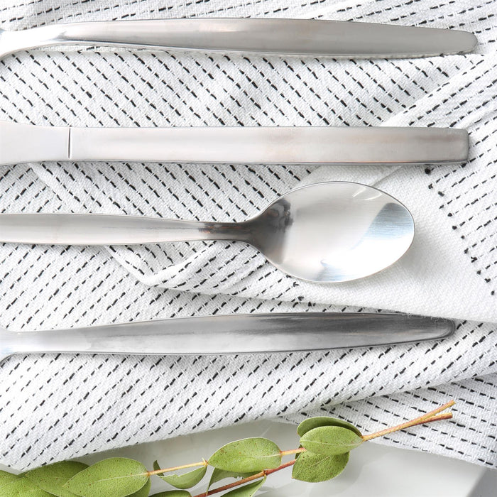 24pc Economy Stainless Steel Cutlery Set - Pack of 6