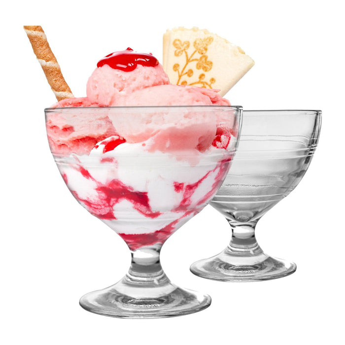 Duralex Gigogne Ice Cream Bowls - 250ml - Pack of 6