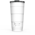 26oz PIRANI INSULATED TUMBLER, WHITE