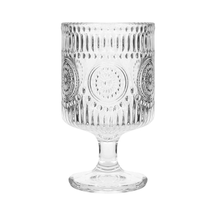 270ml Amore Ribbed Wine Glasses - Pack of Six