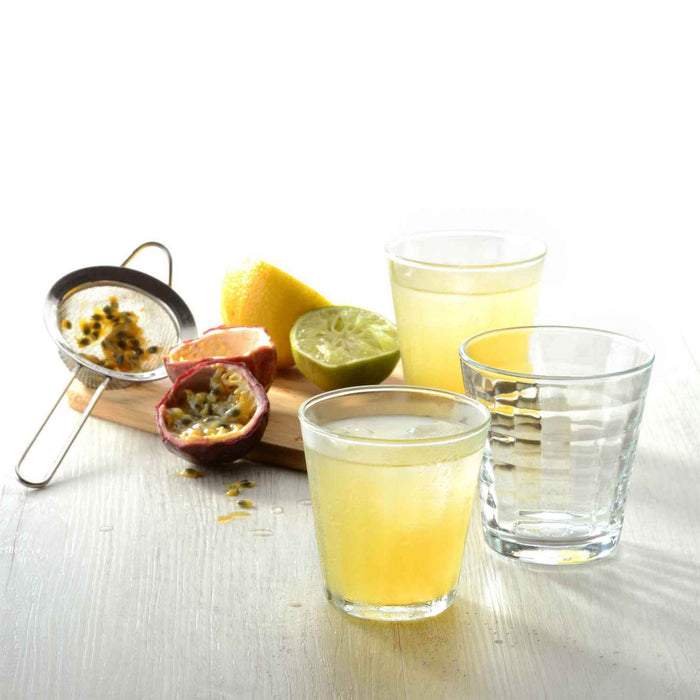 275ml Clear Prisme Tumbler Glasses - Pack of Six