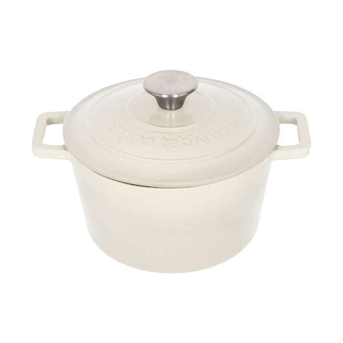2.8L Round Cast Iron Casserole Dish