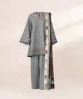 3 Piece - Embroidered Khaddar Suit