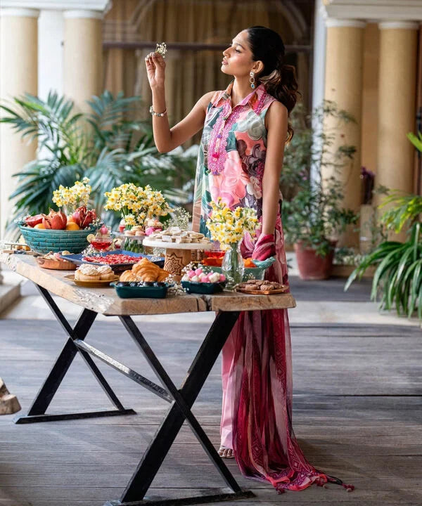 3 Piece - Embroidered Lawn Suit